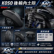 MG部品 KOSO 勁戰七代 FORCE 2.0 後土除 內土除 後輪內土除 後輪土除 AUGUR 後土除