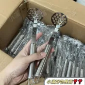  全店特價高品質不銹鋼壓泥器壓土豆泥神器家用輔食搗碎器壓薯器廚房搗泥器小工具