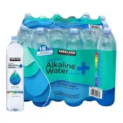 【Costco好市多】科克蘭 鹼性離子水 1公升 X 18瓶 Kirkland Signature Alkaline Water PH9.5 1L X 18-Count