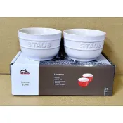 STAUB 烤盤 全新0.4L 9m 0.4L 圓形陶瓷餐碗盤 14×11cm 長方型陶瓷烤盤 23cm 1.1L