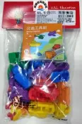 ※旭陽教育用品社※USL遊思樂益智教具系列-軟質交通工具模型組(6款,6色,36PCS裝)台灣製商檢局檢驗合格