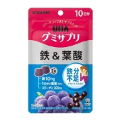 (店+)【UHA 味覺糖】【UHA 味覺糖】【日本直送】膠原蛋白軟糖 10日份 巴西莓口味人氣美容軟糖
