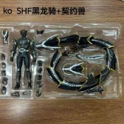 【臺灣出貨🔥】ko 國產SHF假面騎士Ryuga龍騎龍牙黑龍契約獸 可動手辦黑龍騎擺件