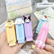 🔥限時下殺🔥三麗鷗庫洛米美樂蒂玉桂狗可愛推拉可伸縮卡通橡皮擦國小生無碎屑