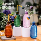 【澆花噴壺】 澆花噴壺 長嘴噴壺 擠壓式噴壺 盆栽灑水器 園藝澆水壺 塑膠噴壺 多肉澆水壺 澆花器 園藝灑水器 透明噴壺