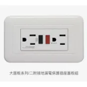 中一大面板系列接地漏電保護插座JY-1510SN
