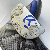 大氣的書館 Scotty Cameron ONLY高爾夫推桿TFB2限量藍圈T半圓球桿