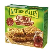 【Nature Valley 天然谷】天然谷燕麥棒 楓糖 210g 共5入(全球第一的點心棒)