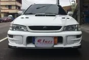 台中翔展空力套件 Subaru Impreza 硬皮鯊 99~00 STI前下巴 原廠型側裙 兩片後下巴 