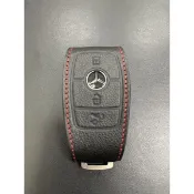 新款鑰匙皮套 賓士原廠w213及w222/w205/w177小改款專用鑰匙皮套 標準款/AMG 賓士精品