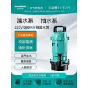 【🔥熱銷款🔥】新界沉水幫浦 220V 汲水馬達 高揚程抽水機 大流量排水幫浦 家用深井抽水機 農田灌溉沉水泵