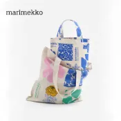 marimekko 北歐風芬蘭 印花托特包 單肩帆布包 大容量手提包 購物袋 通勤包