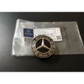 (國內現貨) BENZ 賓士 AMG 新款黑標 平標立標通用 款黏貼式 夜色套件 車頭平標 引擎蓋標