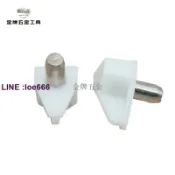 金牌五金工具 加厚乳白透明層板托櫥柜衣柜玻璃板托隔板釘層板粒五金制品配件