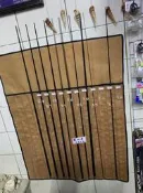 采潔日本二手釣具碳纖卡夢竿尾素材GAMAKATSU SHIMANO OLYMPIC OKuma 編號：實心手釣竿 小磯用