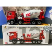 現貨 老周微影 Tiny #181 日野 HINO 700 混凝土攪拌車 水泥預拌車 水泥車 港九 合金模型車 Tlv