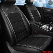 冷卻汽車座墊,12v/24v 前座冷卻座套帶智能風扇夏季透氣通風座墊,適用於汽車卡車,黑色