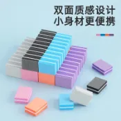 台灣出貨 指甲修甲砂條迷你雙面拋光美甲打磨海綿小方塊豆腐塊工具專用神器