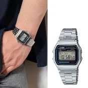 【CASIO 卡西歐】方形數位電子錶(A158WA-1)