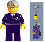 [樂高小人國] LEGO 正版樂高絕版品 70751 Ninjago 幻影忍者 空術神殿 郵差 Postman 人偶附包