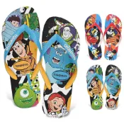 (店+)【havaianas 哈瓦仕】拖鞋 男女鞋 情侶拖鞋 Disney Stylish 夾腳拖 哈瓦仕(米奇 胡迪 毛怪 玩具總動員)