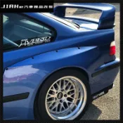 適用於1990-2000款BMW E36 M3改裝尾翼E36四段款式定風翼擾流闆