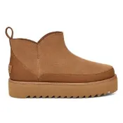 【UGG】雪靴 女鞋 靴子 女靴真皮 Alina Ultra Mini Platform栗子棕 UG1166753CHE