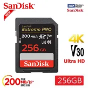 SanDisk晟碟 (全新升級版) Extreme Pro SD 64G 128G 256GB 記憶卡(永久保固)
