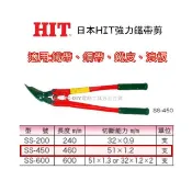 【台北益昌】日本 HIT SS-450 460mm 鐵帶剪 剪鐵鉗 鐵片鉗 鐵帶 鋼帶 鐵皮 浪板