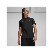 (店+)【PUMA】PUMA 短T 經典系列 黑色 法拉利 緹花 POLO衫 短袖 男 62382801