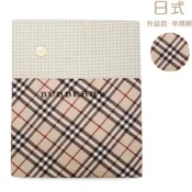 BURBERRY 巴寶莉  經典斜格紋棉質單人被套-(駝色)