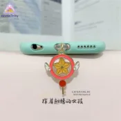 現款免運🔥庫洛魔法使周邊 庫洛魔法使卡通動漫魔法棒防塵塞耳機塞充電塞情侶款手機通用掛件 魔法少女櫻