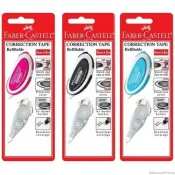 偉旗文具 德國輝柏 Faber-Castell 小精靈 迷你修正帶附替芯 方便攜帶 可掛口袋【APP滿額下單10%點數(單一帳號最高1000點)】9/30止