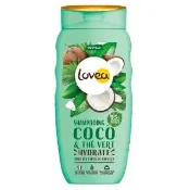 【leskarites 乳油木之家】Lovea綠茶椰子洗髮乳250ml(法國原裝進口/官方直營)