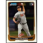 MLB 棒球 球員卡 陳偉殷 2012 Bowman Chrome Draft Picks RC 新人卡