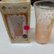 夏目友人帳F賞玻璃杯（貓咪老師）粉23號