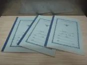 三本合售 早期作業本 開南商工 私立開南高級商工職業學校 印有先總統蔣公遺訓 懷舊餐廳咖啡店工作室 拍戲道具擺設