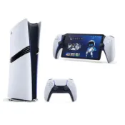 PlayStation PS5 Pro 主機(數位版)+ PlayStation Portal 遙控遊玩機(經典白)組合