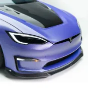 Vorsteiner TEV3020 特斯拉Tesla Model S Plaid Aero 前擾流板 碳纖維【YG】