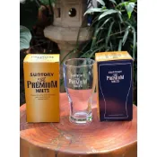 (日本酒杯專賣) SUNTORY 三得利 The PREMIUM MALT'S 220ml  生啤酒杯 啤酒杯 燒酒杯