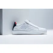 ［全新絕版品］ROYAL ELASTICS ICON LUX 白黑真皮時尚休閒鞋 (男) 02513-015