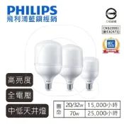 (店+)【Philips 飛利浦】LED 低天井燈泡 20w 32w 70w E40 / E27燈座 高雄永興照明