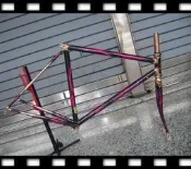 庫存清倉全新品003~特價15000元~RTM 車架Lug 銅焊 雷諾853 鋼管 立管50cm 上管 52cm ~盛恩單車