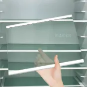 【加工客製】 加厚鋼化玻璃冰箱隔板客製 冰櫃冷藏冷凍櫃分層板置物隔斷板可自訂尺寸