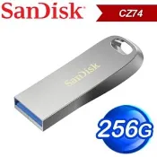 【Autobuy購物中心】SanDisk Ultra Luxe 256G USB3.1 隨身碟 CZ74 (400MB/s)