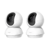 (兩入組)【TP-Link】TC70 1080P 200萬畫素 Wi-Fi可旋轉監視器 哭聲偵測 移動偵測 雙向語音 夜視9M 隱私模式