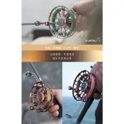 ◎百有釣具◎ QUAPNI QUATTRO HAD- 筏輪 牛車輪 雙把 日本軸承大廠 NTN 培林 3.5X  4X