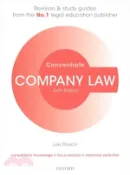 【三民網路書店】Company Law Concentrate：Law Revision and Study Guide 作者：Lee (Senior Lecturer in Law Roach School of Law University of Portsmouth)
