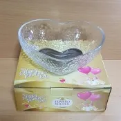 ❤️全新現貨❤️ 金莎巧克力 限量 情人節愛心玻璃碗 禮盒裝 沙拉碗水果碗點心碗宴客 首飾碗 禮物