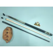 【國華撞球】 KAISER K018 雷射撞球桿+碳纖維黑科技前節 撞球桌 撞球桿 撞球用品專賣店